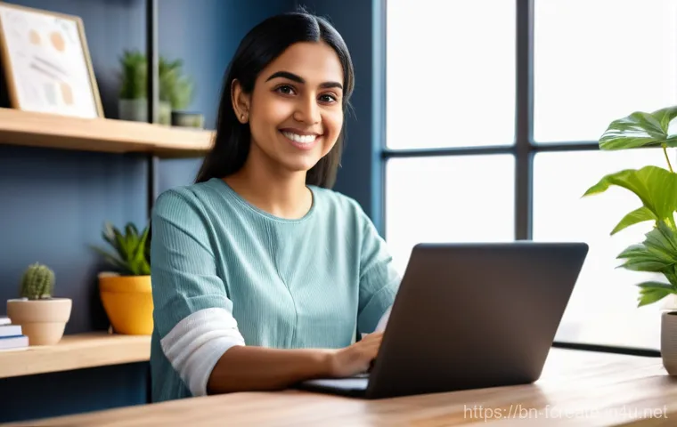 가상 창작 공간에서의 창작자 경험 - **Prompt: The Digital Identity Architect**
"A young adult, South Asian female content creator (a...