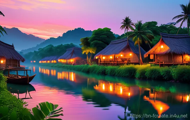 디지털 예술 시장의 발전과 AI의 역할 - **Prompt 1: Serene Village Sunset**
"A breathtaking, hyperrealistic digital painting of a serene...